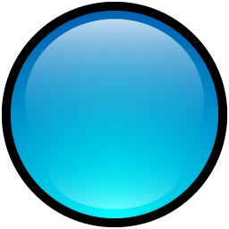 Button Blank Blue Icon 256x256 png